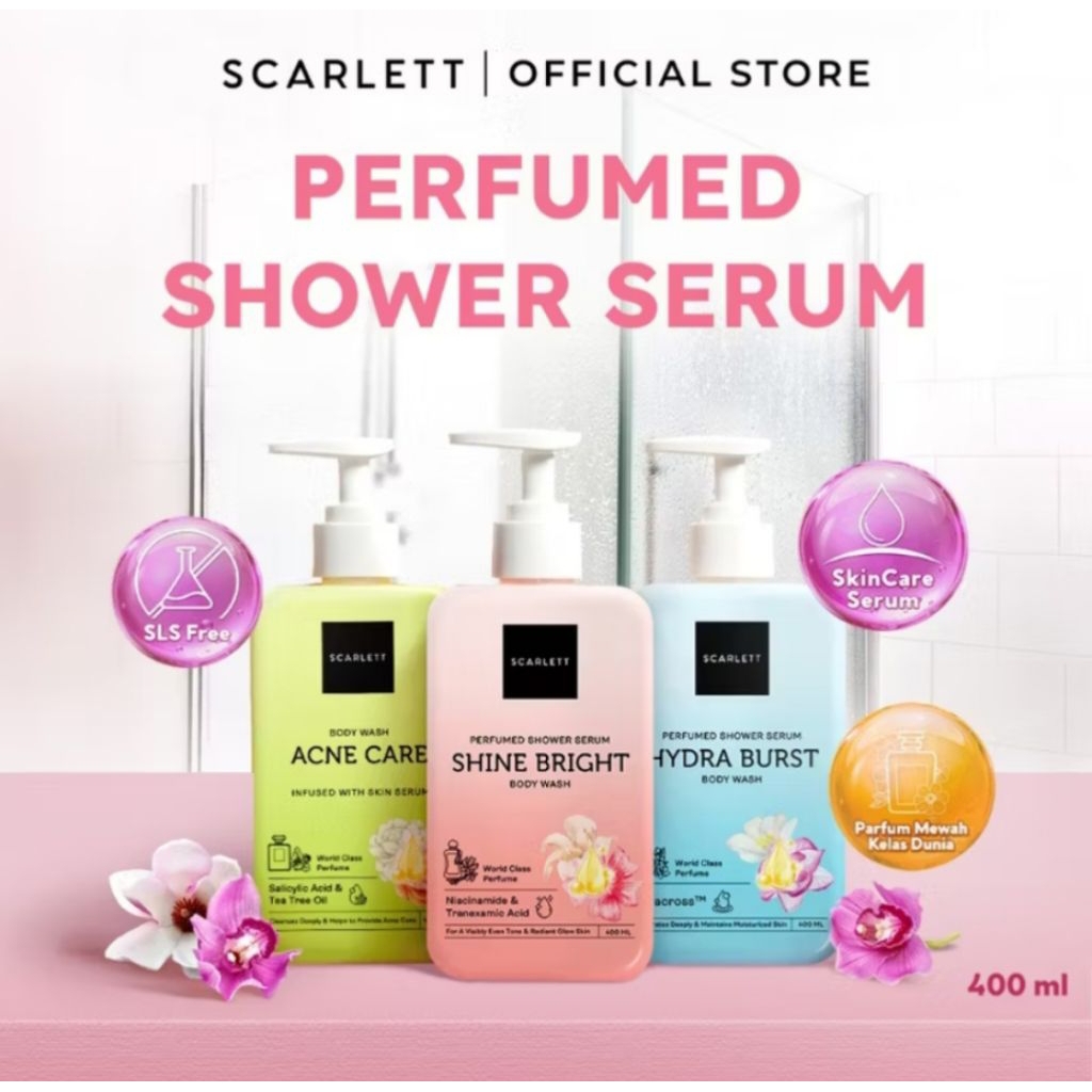 Scarlett Perfumed Shower Serum