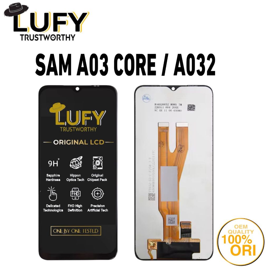 LUFY - Lcd Touchscreen Samsung A03 Core A032 Fullset Original