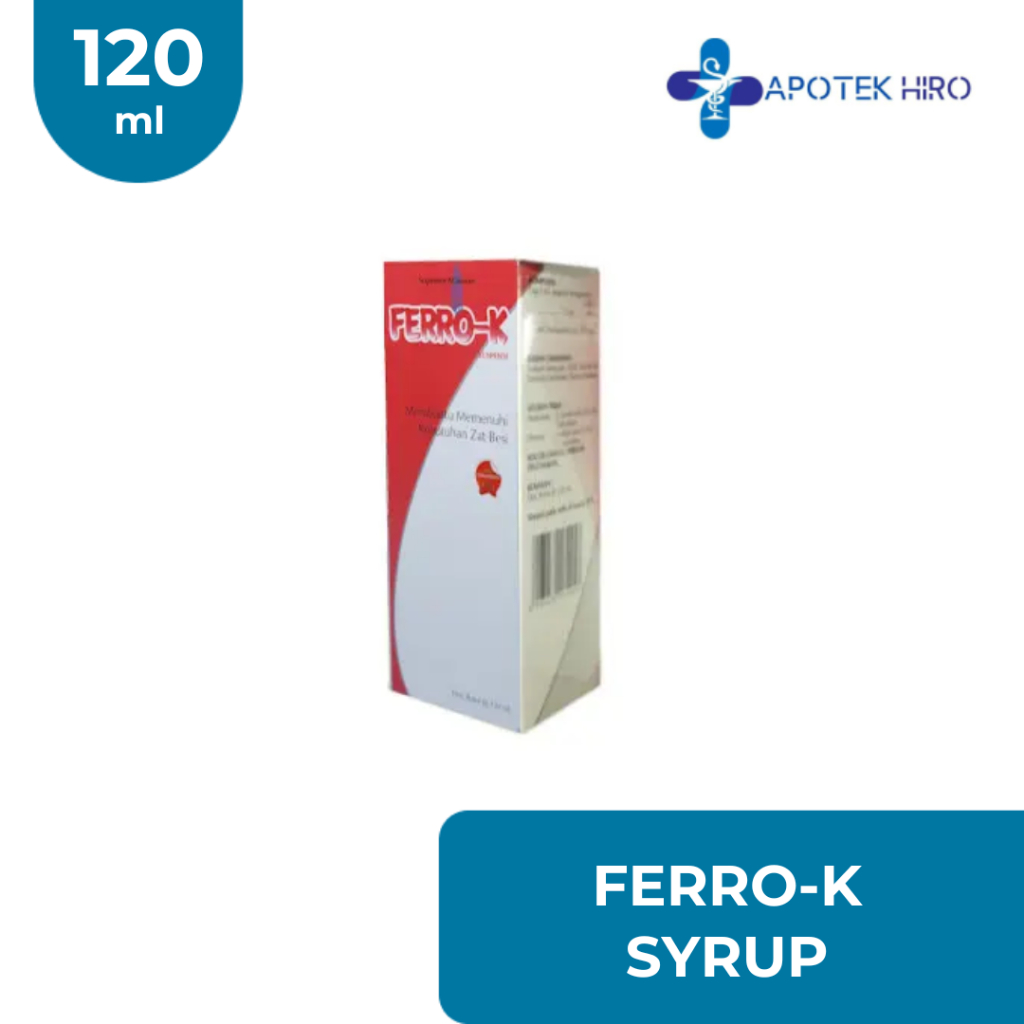 FERRO- K SYRUP - ISI 120 ML