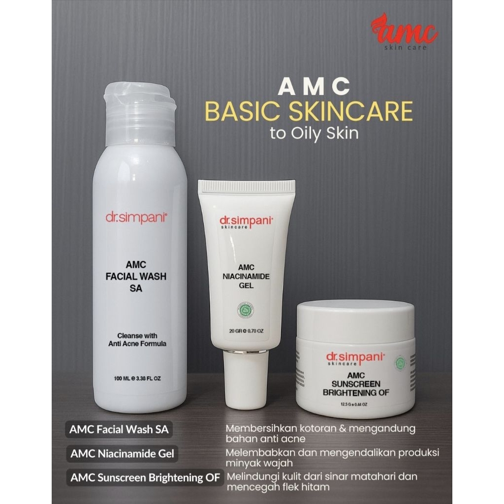 AMC BASIC SKINCARE untuk kulit berminyak