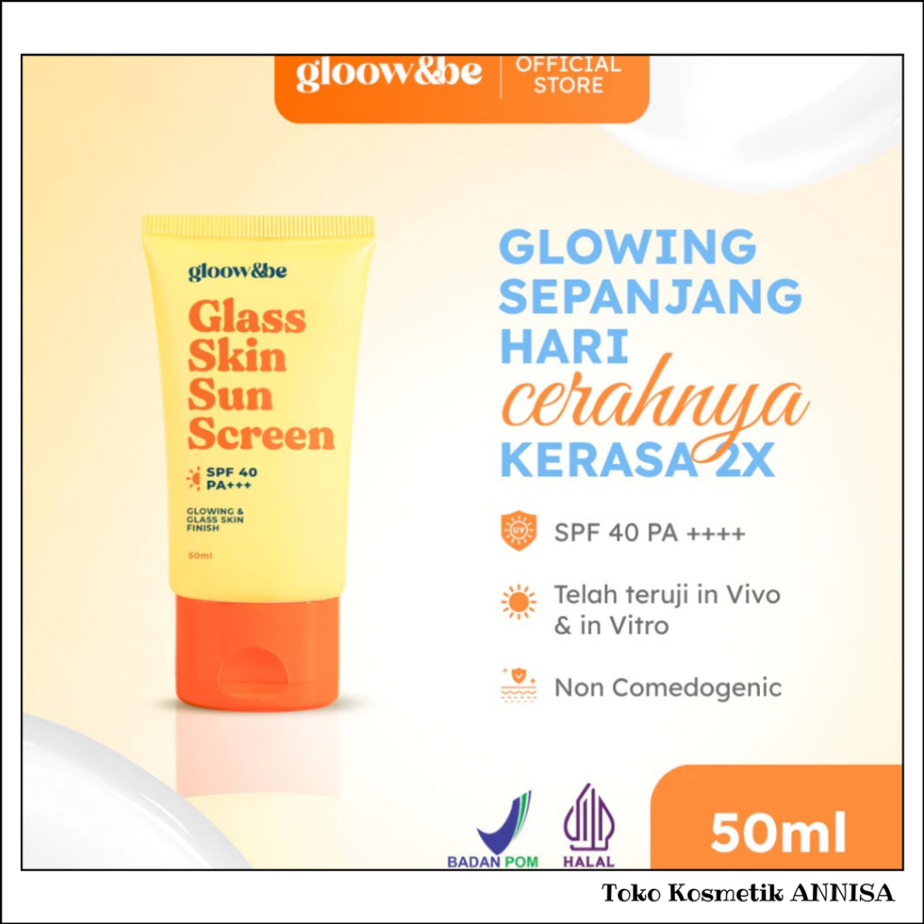 GLOOW&BE Glass Skin Sunscreen