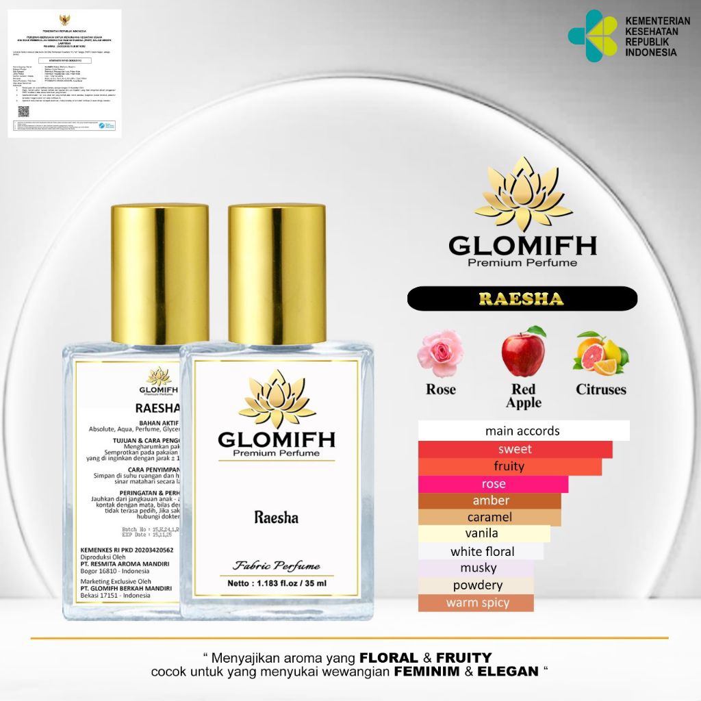 Parfum Glomifh Raesa