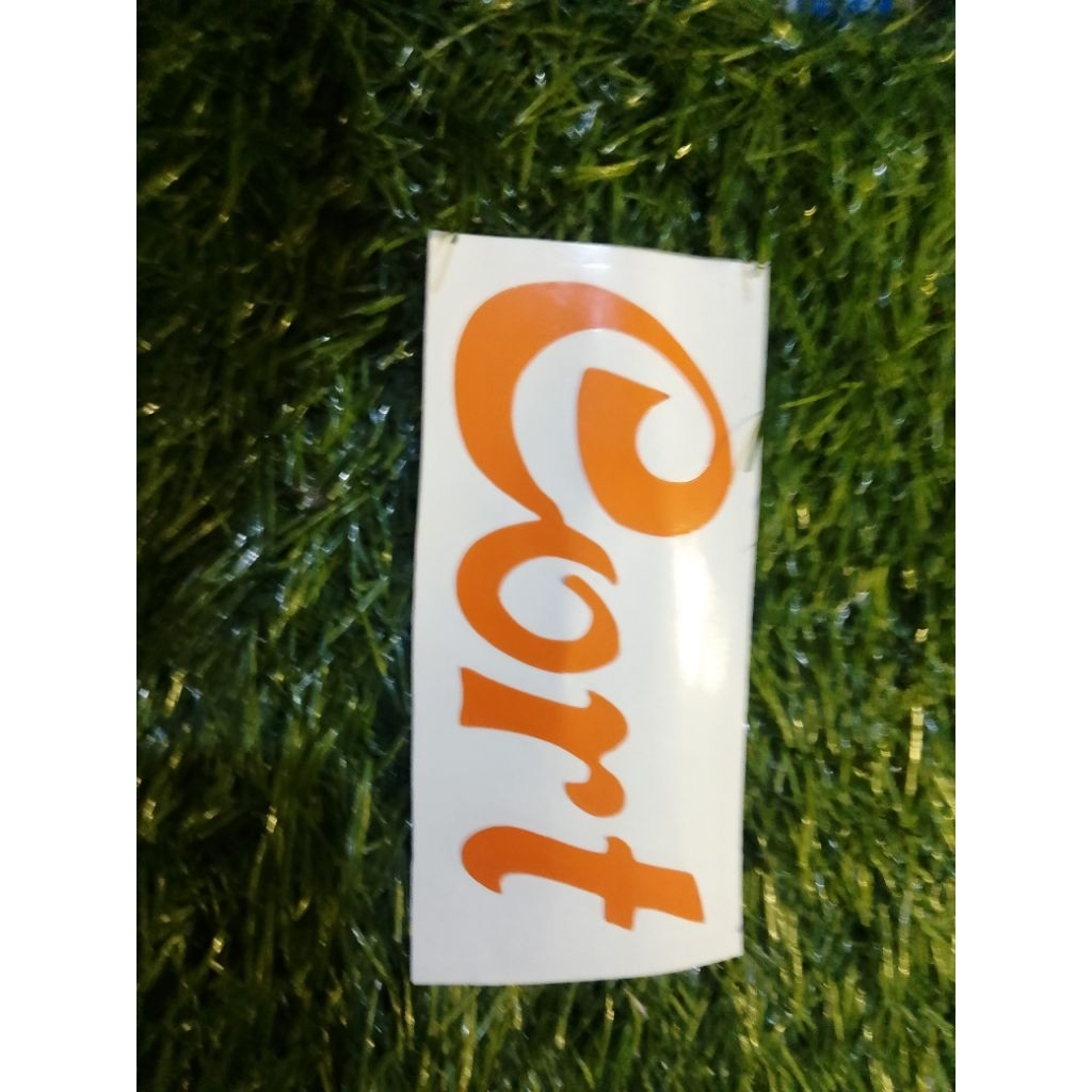 stiker cutting cort