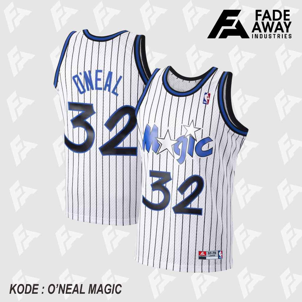 JERSEY BASKET O'NEAL #32 MAGIC WHITE