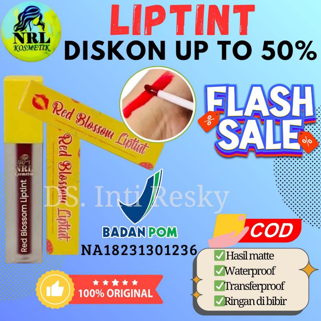 NRL liptint transferproof BPOM