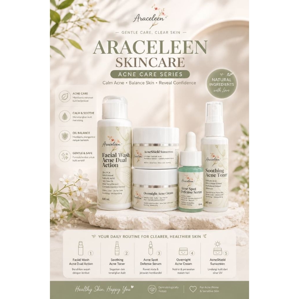 SEPAKET ACNE ARACLEEN