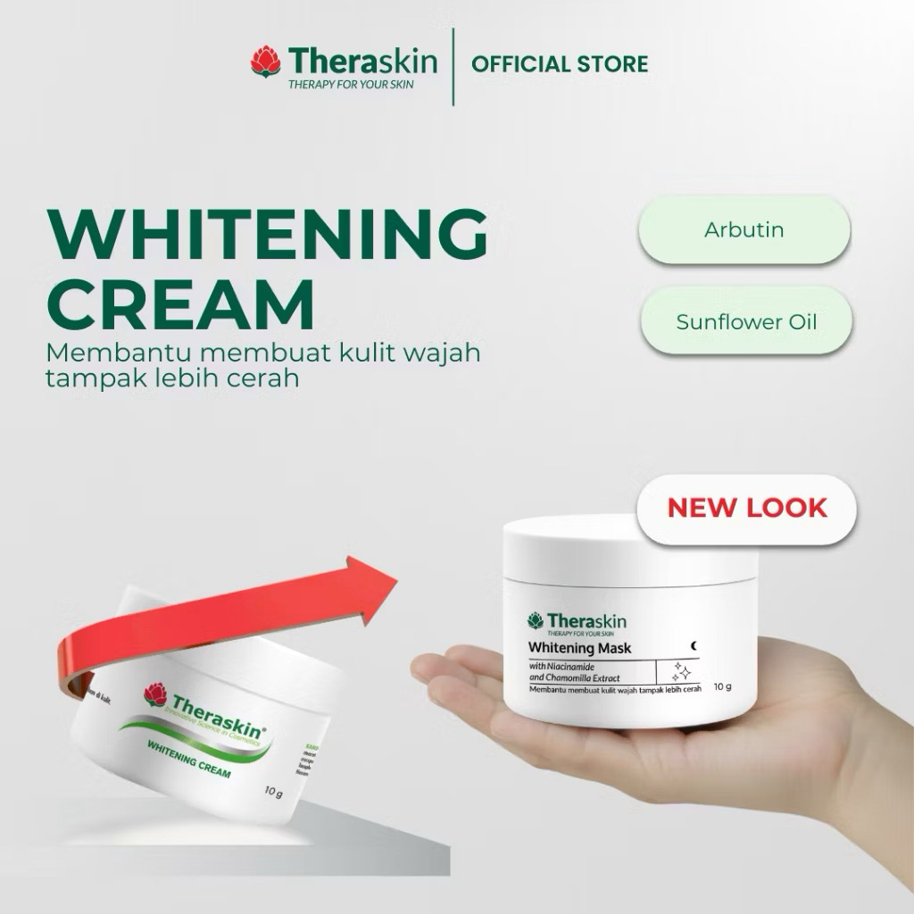 theraskin whitening cream