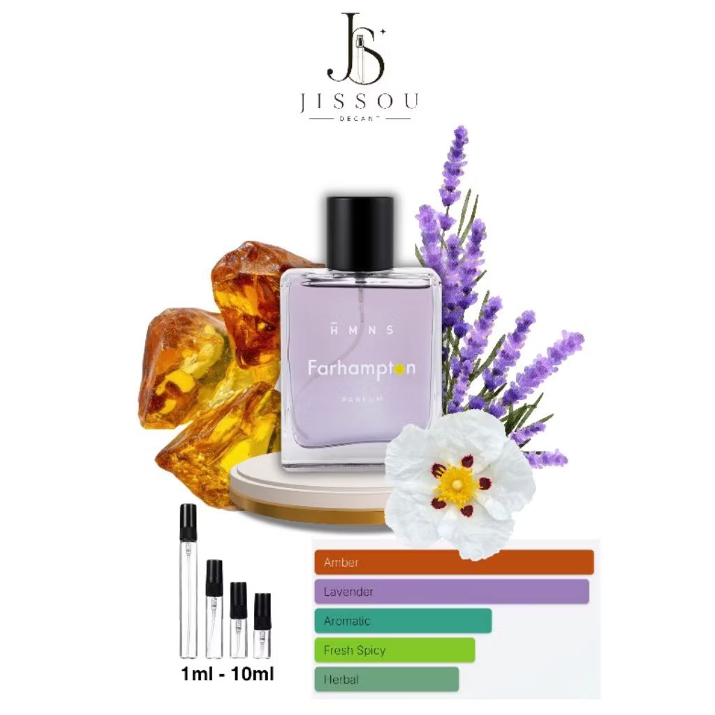 Parfum Decant HMNS Farhampton 1ml 2ml 3ml 5ml 10ml