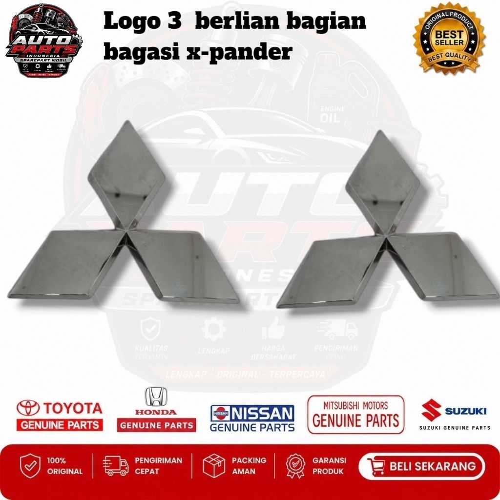 logo bagasi segitiga Xpander