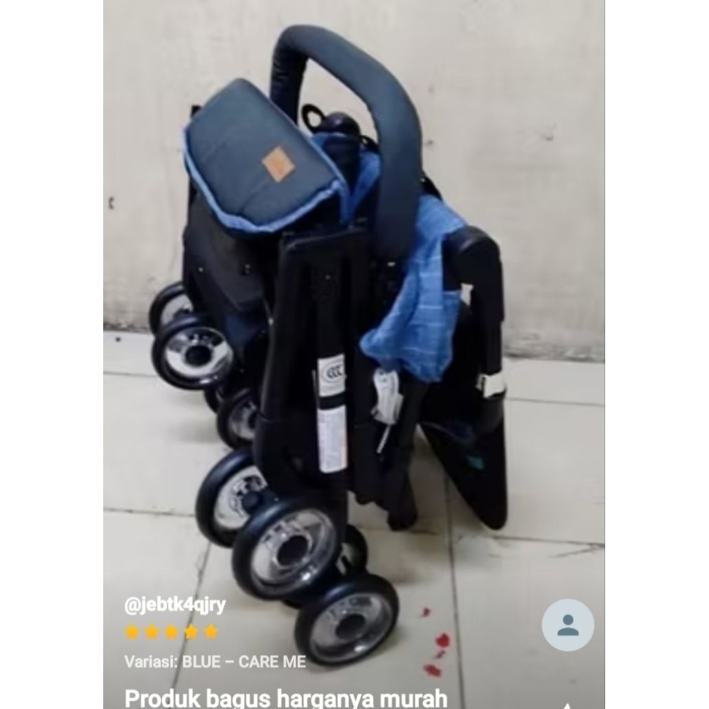 Stroller Pliko Compact / Care Me Cabin Size