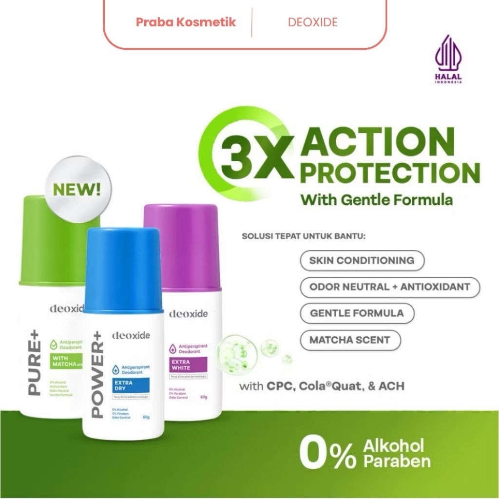 Deoxide Antipersipirant Deodorant