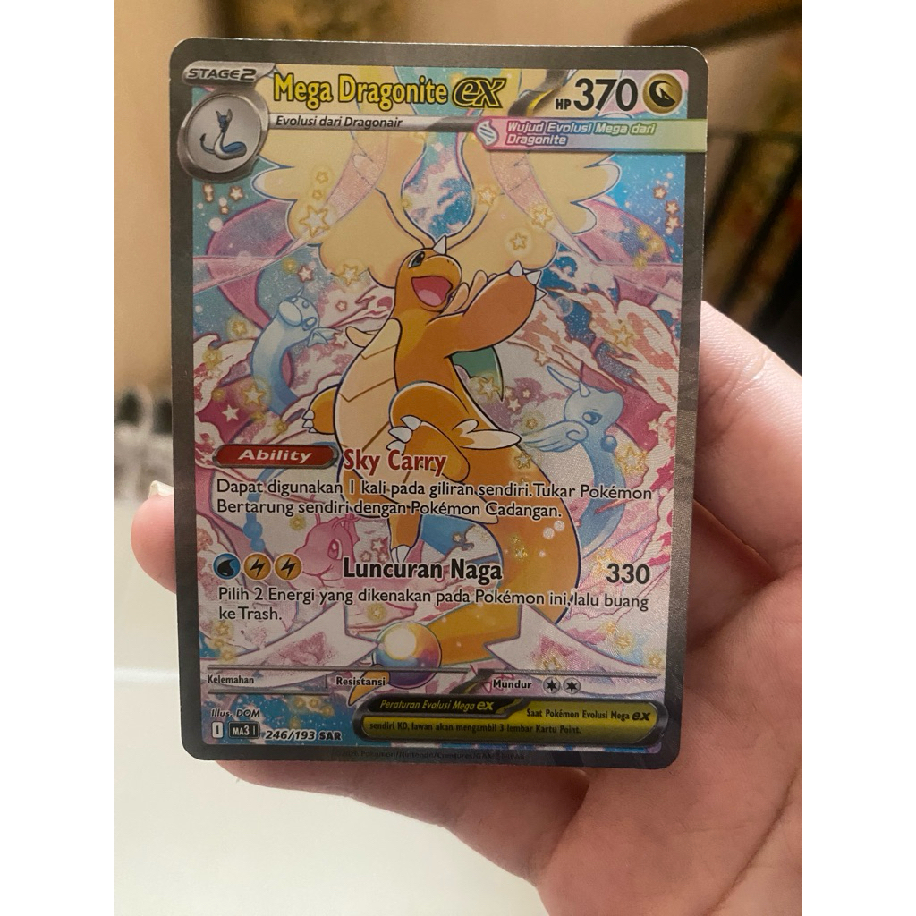 Mega Dragonite Ex SAR indonesia