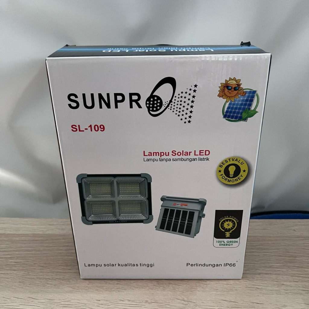 Sunpro SL-109 Lampu Solar LED