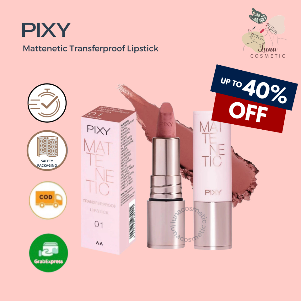 PIXY Mattenetic Transferproof Lipstick