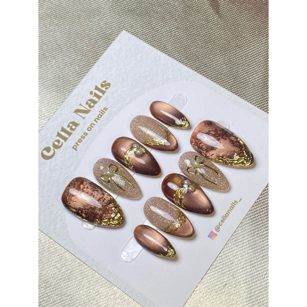 pressonnails mahogany