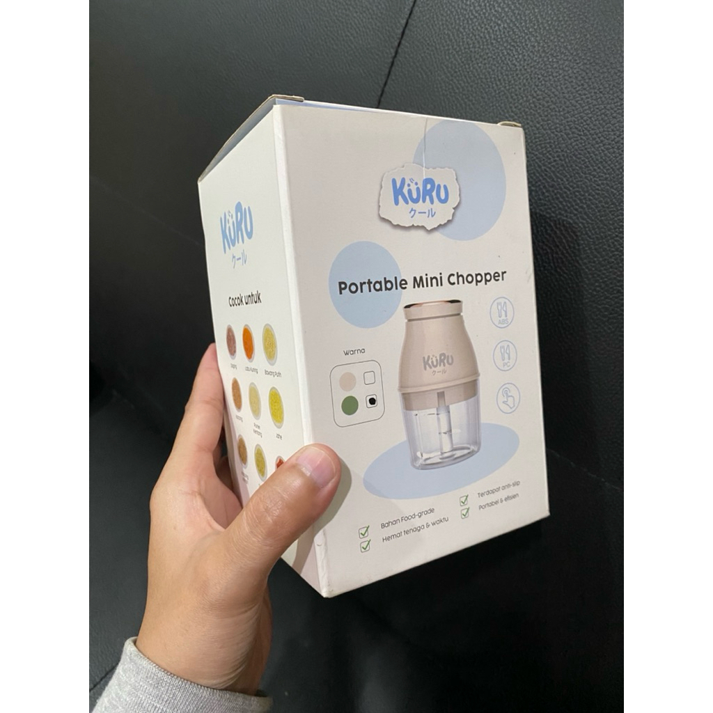 Kuru Portable Mini Chopper