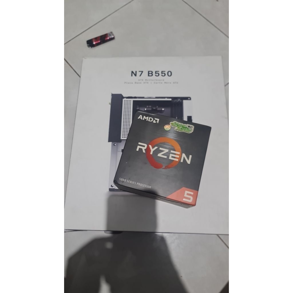 amd 5600 + nzxt b550 n7