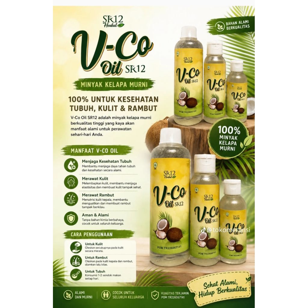 Vco oil sr12 60ml