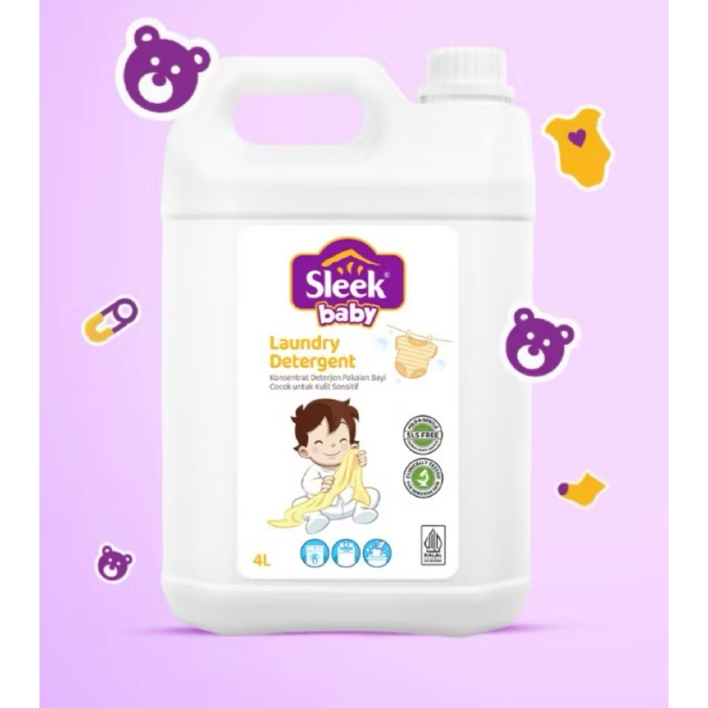 Sleek Baby Laundry Detergent 4L