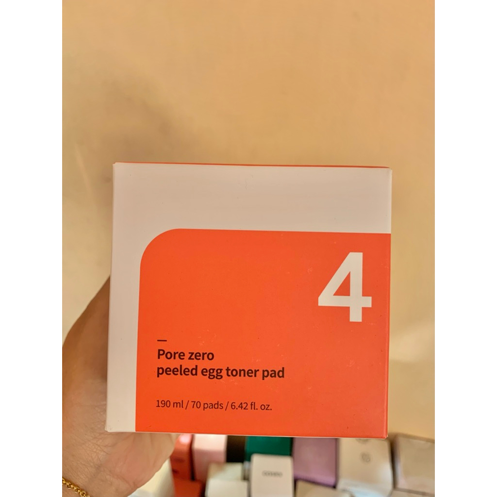 numbuzin pore zero toner pad