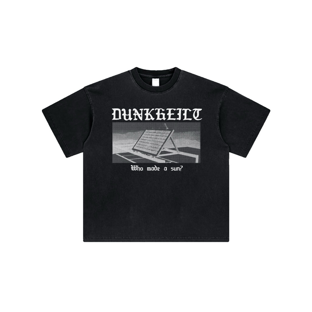 dunkheilt Black tshirt kaos
