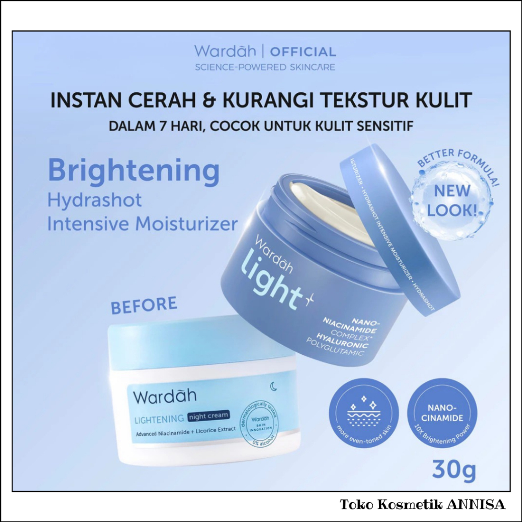 WARDAH Lightplus Hydrashot Intensive Moisturizer