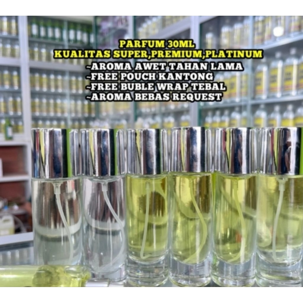 2 botol parfum wanita refil 30ml.(metopia+hawas ice)