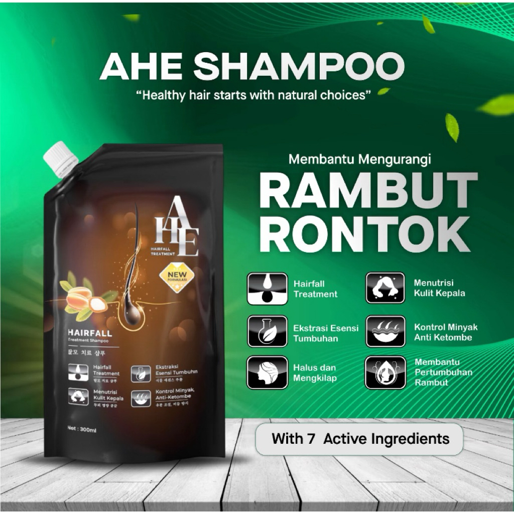 sampo untuk rambut rontok