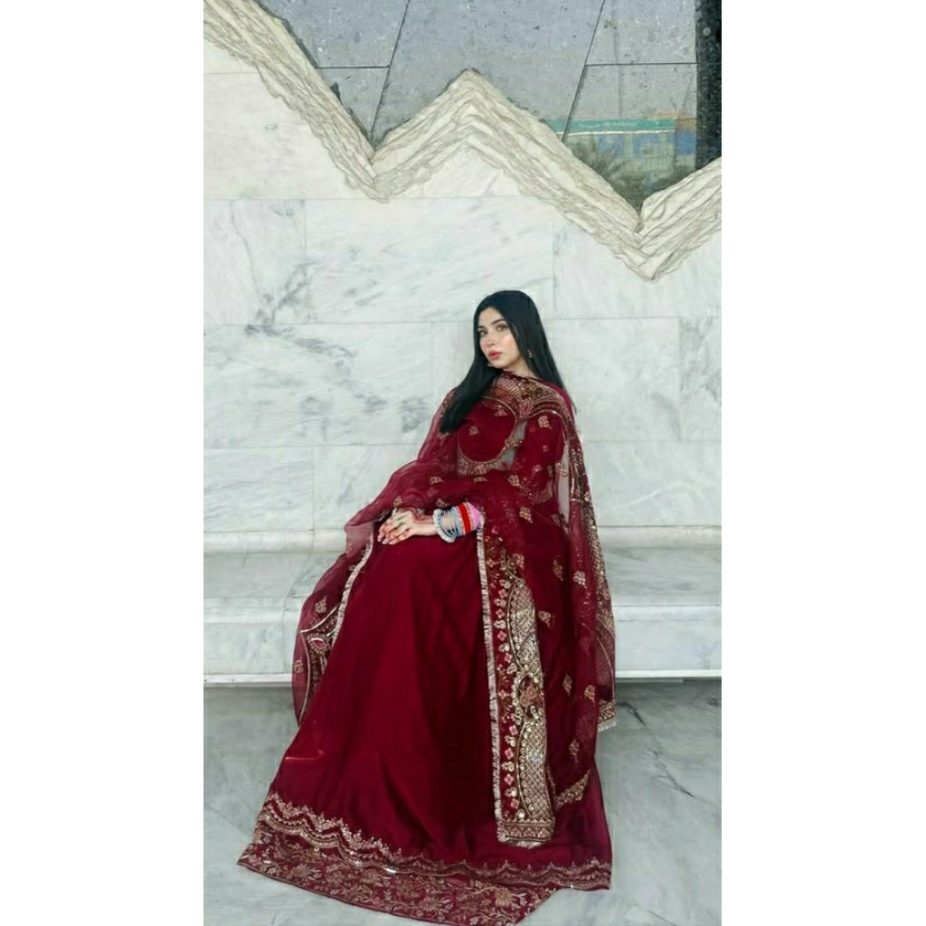 Sunaira Anarkali 3 pcs