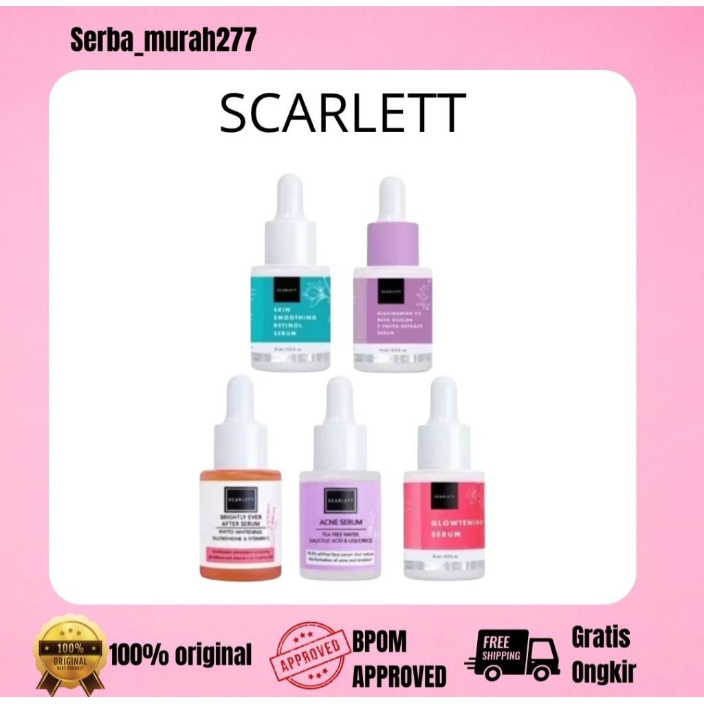 SCARLETT Serum Series 15ml