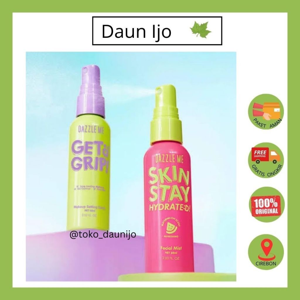 DAZZLE ME Get a Grip! Makeup Setting Spray 60ml