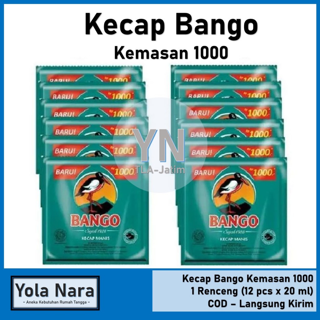 Kecap Bango 1000 - 1 Renceng
