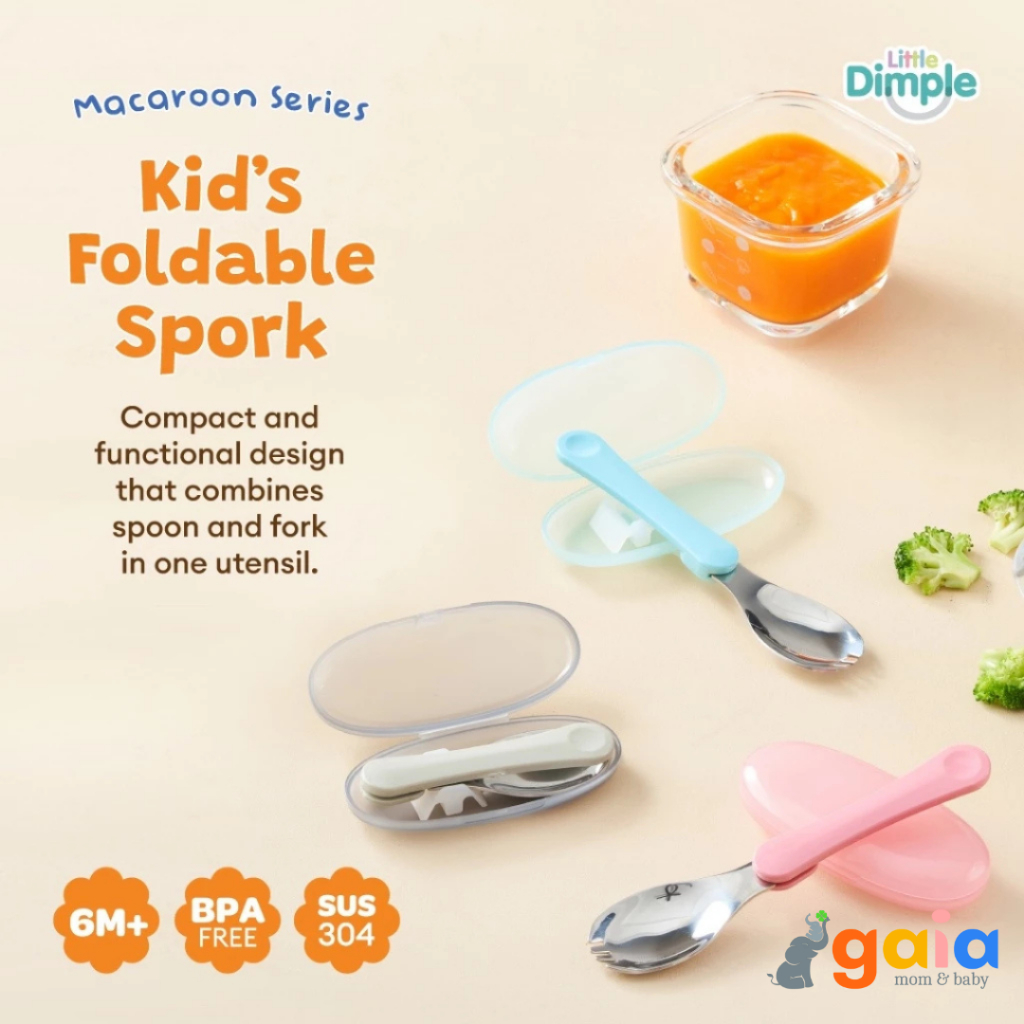 Little Dimple Foldable Spork |