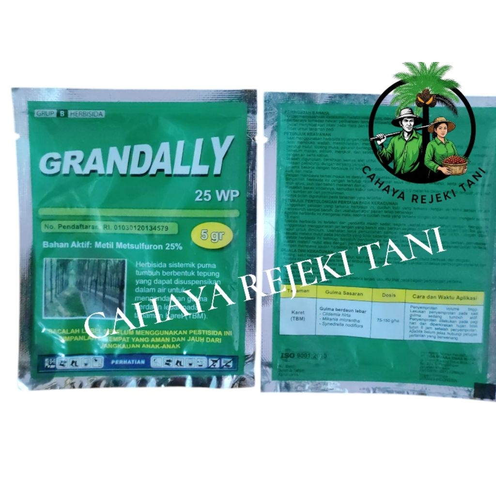 Herbisida Grandally 25wp 5gr