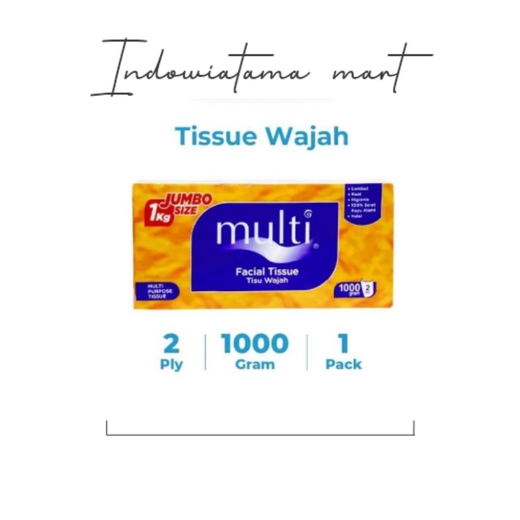 TISSU MULTI 1KG