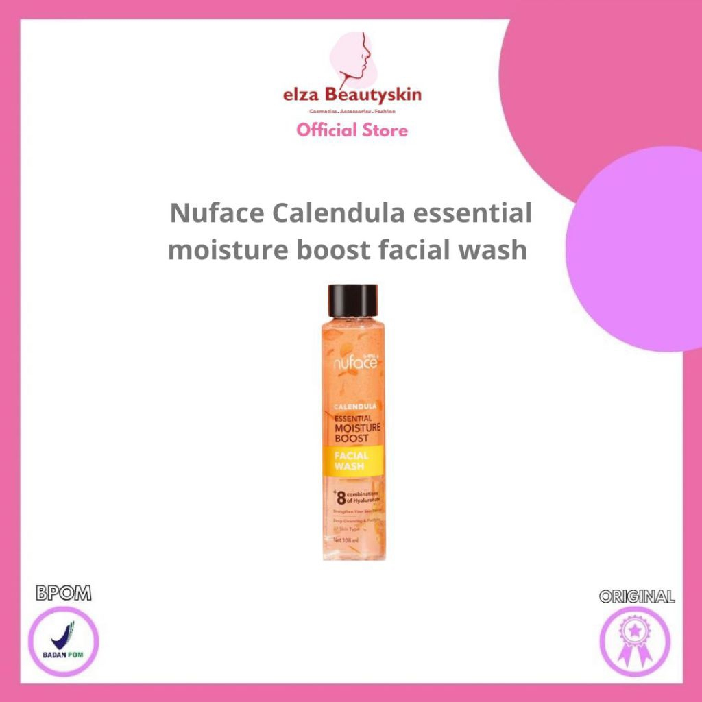 Nuface Calendula Essential Moisture Boost Face Wash
