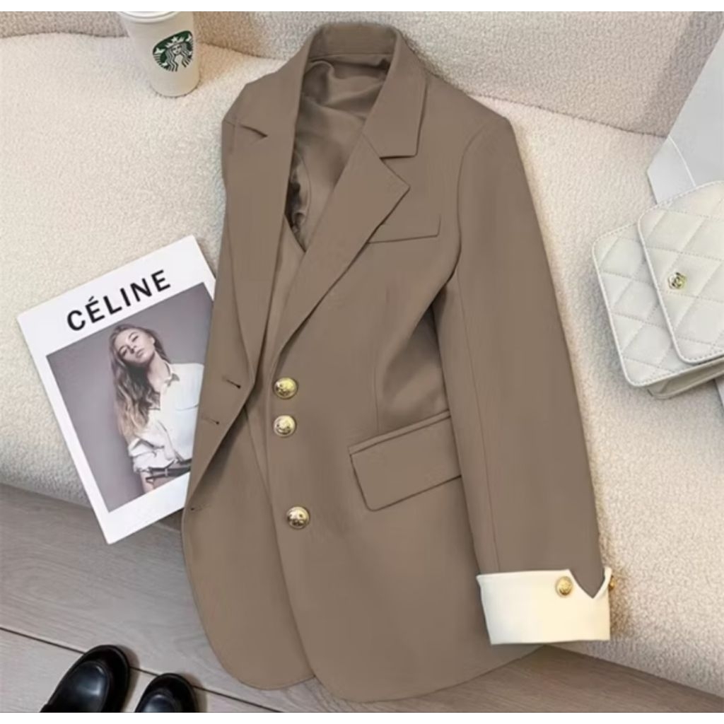 blezer wanita korean sytle