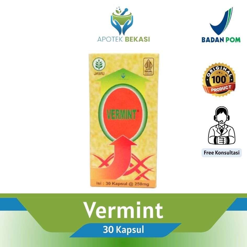 Vermint Kapsul Isi - 30 Kapsul