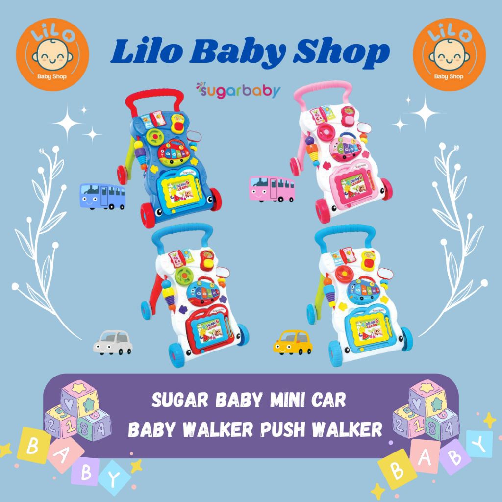 Sugar Baby Mini Car Push Walker
