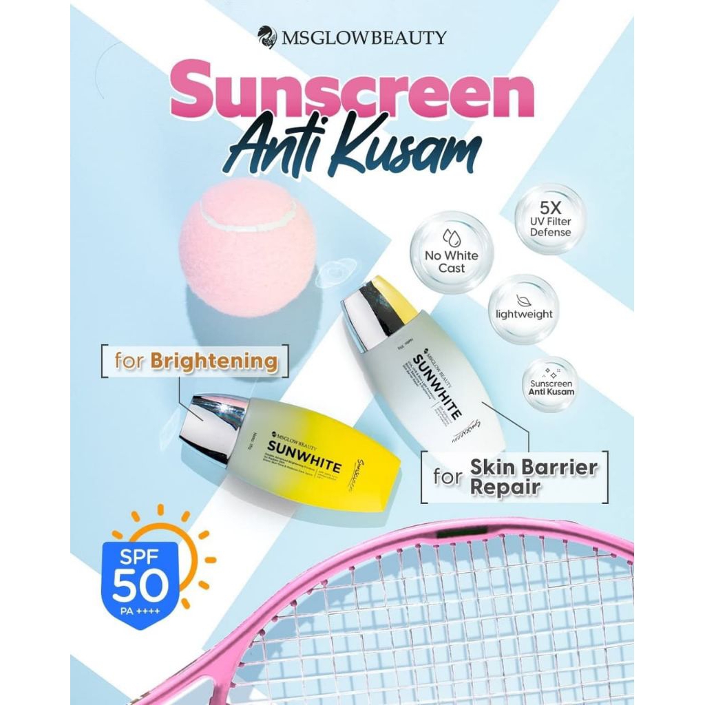 Ms Glow Sunscreen Sunwhite New Look