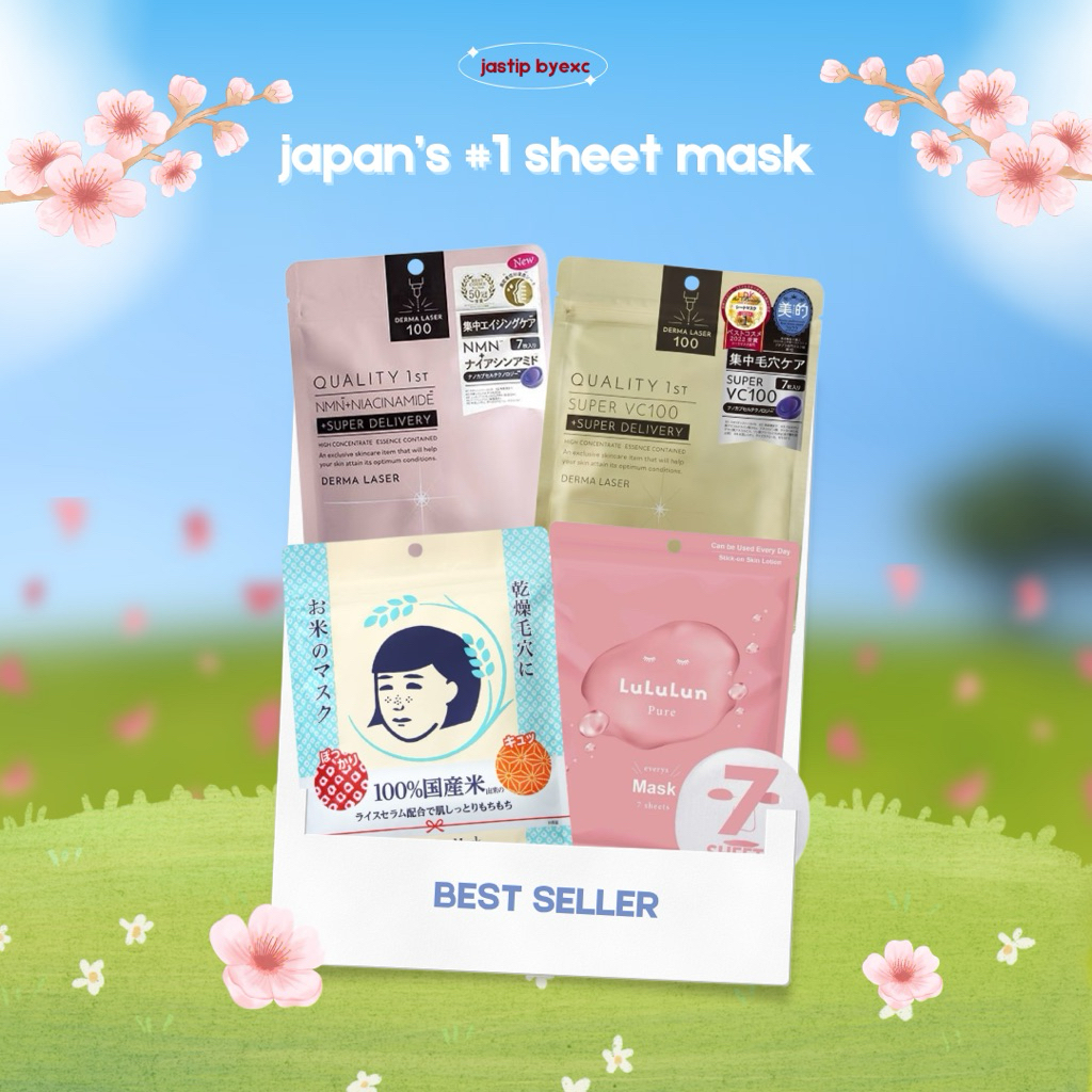 Sheet Mask Japan All Variant