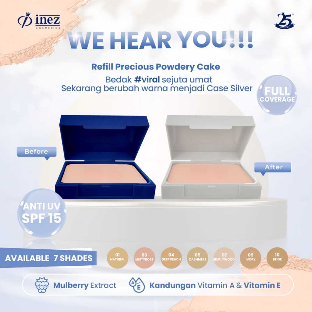 Inez Refill Precious Powdery Cake