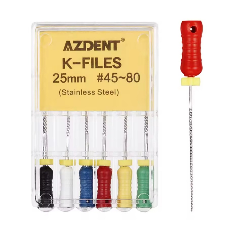 Azdent K-File 25mm #45-80