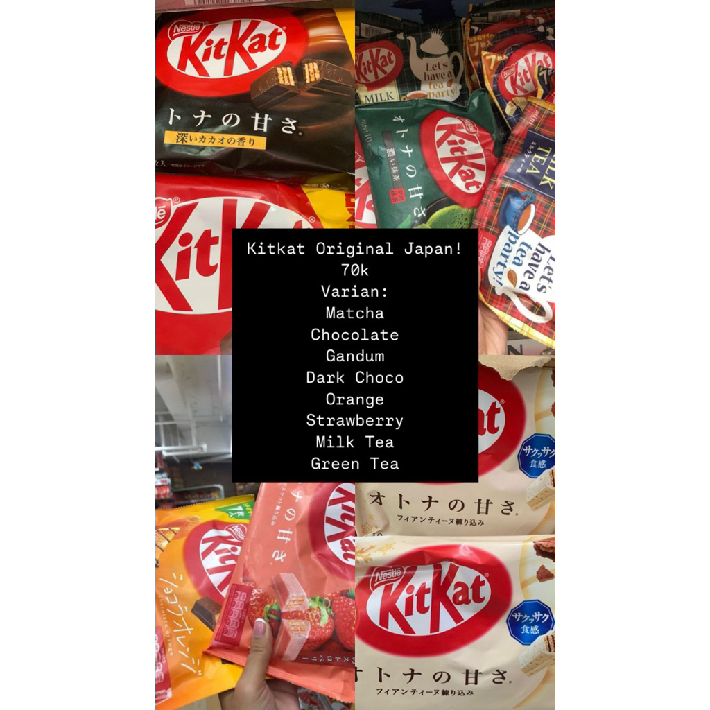 Pre Order kitkat Japan
