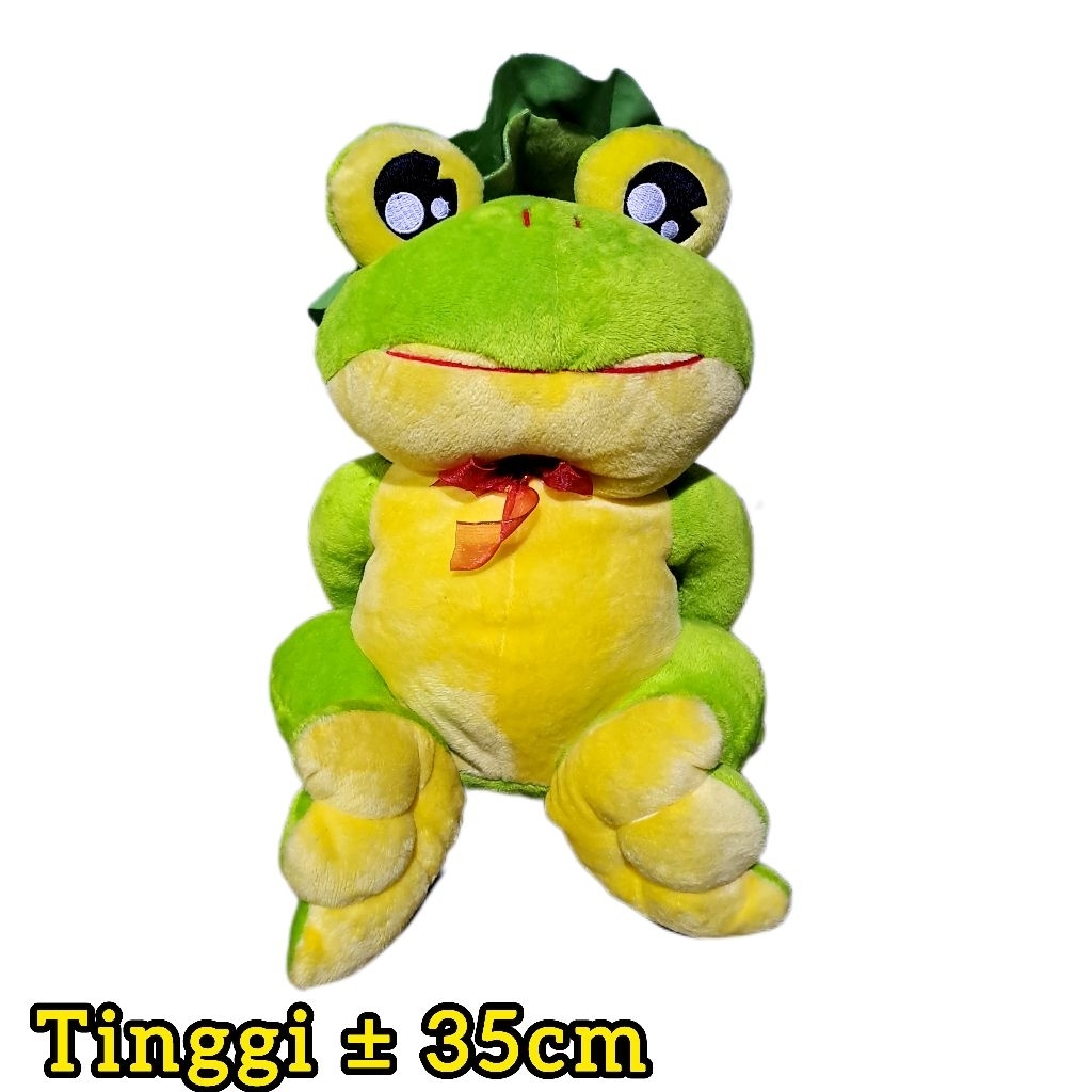 Boneka kodok daun