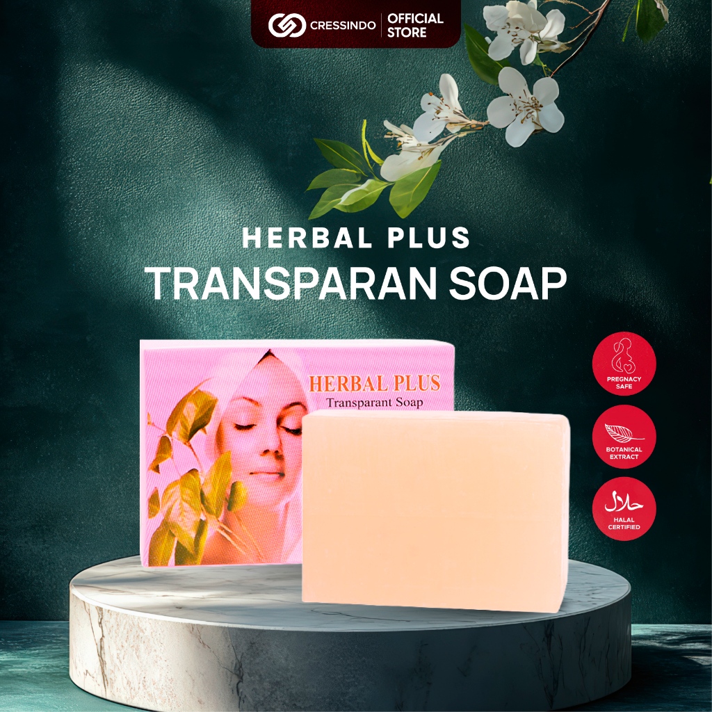 HERBAL PLUS Transparant Soap 70gr