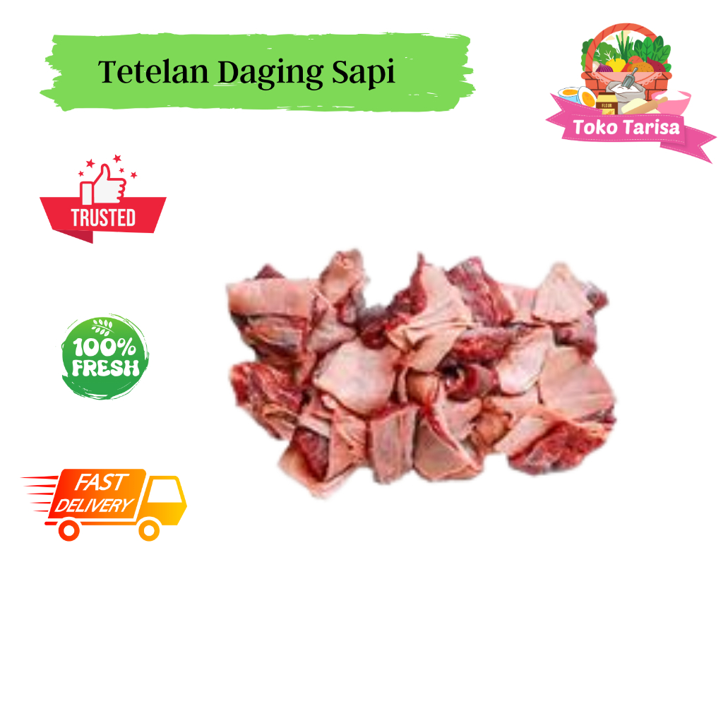 Tetelan Daging Sapi 1kg| 500gr| 250gr