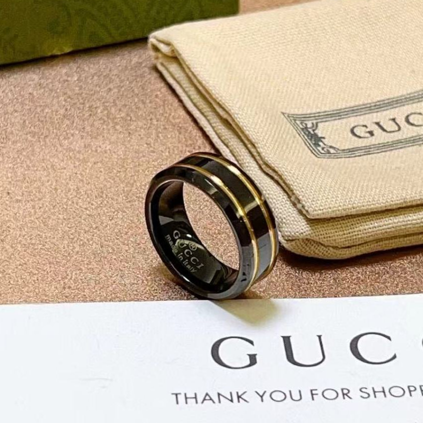 Gold Double G Handmade Craftsmanship Ring