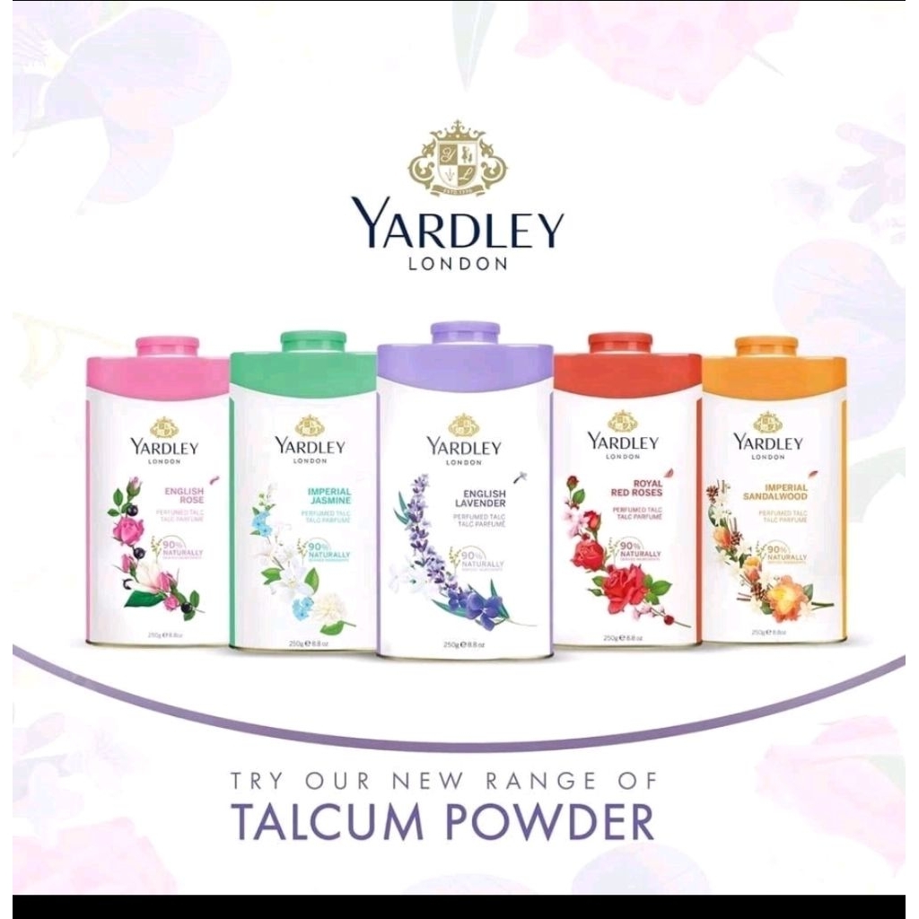 Yardley powder Perfumed Talc 250ml