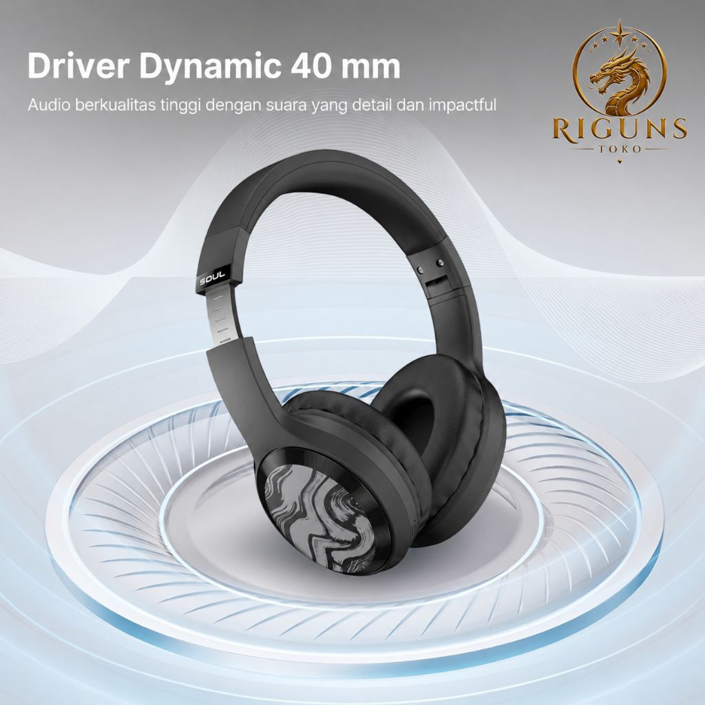 SOUL HEADSET BLUETOOTH S-FLOW SS83 BLACK